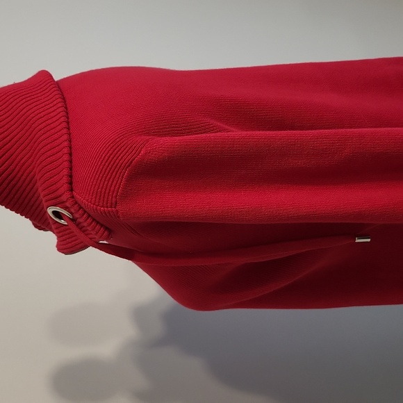 Liz & Co beautiful red sweater jacket. Stunning. - Picture 7 of 9